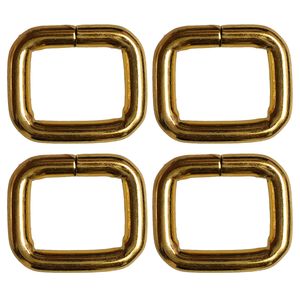 یراق کیف مدل چهارگوش کد 4gd2cm بسته 4 عددی